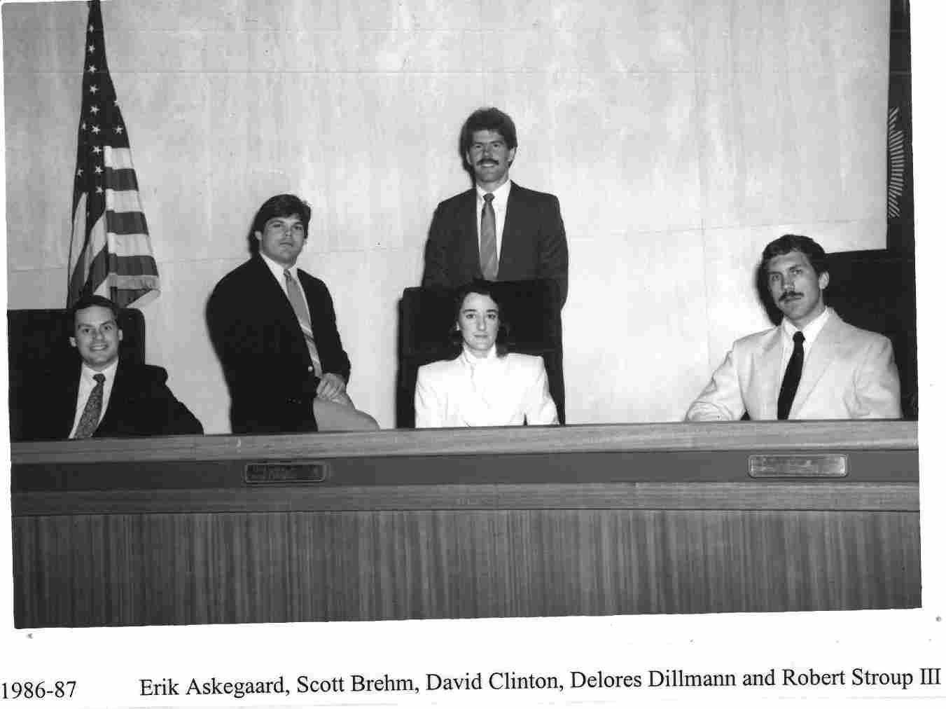 North Dakota Court System 198687 ND Supreme Court Law Clerks